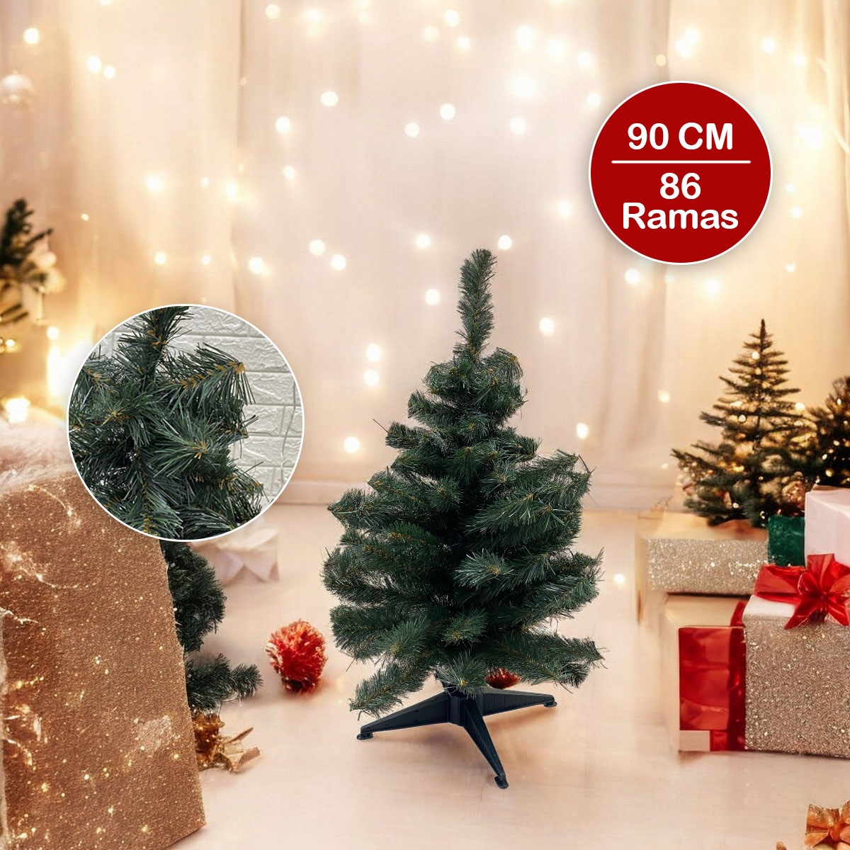 Miniatura 4 de Arbol Navidad Baby 90cm 86 Ramas FEX36